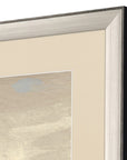 Warm Bay II Silver Framed Print Wall Art