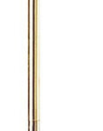 68" Bronze Adjustable Traditional Shaped Floor Lamp With Beige Empire Shade