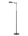 61" Bronze Adjustable Swing Arm Floor Lamp