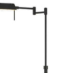 61" Bronze Adjustable Swing Arm Floor Lamp