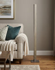 61" Brown Led Traditional Shaped Floor Lamp