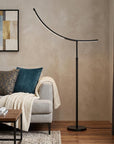 74" Bronze Adjustable Led Traditional Shaped Floor Lamp