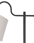 63" Bronze Adjustable Traditional Shaped Floor Lamp With Gray Square Shade