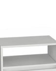 Two Piece White Bedroom Set