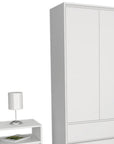 Three Piece White Bedroom Set