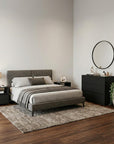 Three Piece Black Bedroom Set