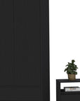 Three Piece Black Bedroom Set