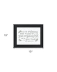 Your Unfailing Love Black Framed Print Wall Art