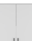 Two Piece White Bedroom Set