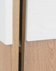 13" Natural Wood Wall Mounted Single Door Medicine Cabinet