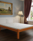 Yellow Solid Wood Queen Bed Frame