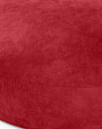 72" Cinnabar Microsuede Bean Bag Chair