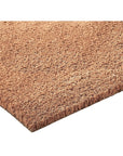 24" X 48" Natural Coir Solid Color Outdoor Door Mat