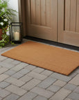 24" X 48" Natural Coir Solid Color Outdoor Door Mat