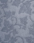24" X 36" Light Gray Rubber Botanical Leaves Outdoor Door Mat