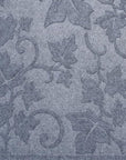 24" X 36" Light Gray Rubber Botanical Leaves Outdoor Door Mat
