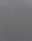 Set of Two 26" Slate Gray And Brown Faux Leather And Fabric And Steel Counter Height Bar Chairs