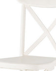 Set of Two Green Heavy Duty Plastic Outdoor Stacking Dining Chairs