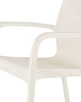 Set of Two Baby Blue Heavy Duty Plastic Outdoor Stacking Dining Chairs