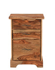 30" Natural Solid Wood Three Drawers Filing Cabinet