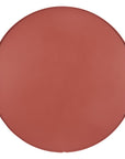 29" Terra Cotta Rounded Aluminum Outdoor Coffee Table