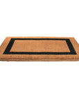 36" X 60" Brown and Black Coir Outdoor Door Mat