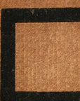 36" X 60" Brown and Black Coir Outdoor Door Mat