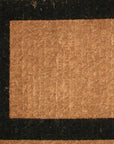 36" X 60" Brown and Black Coir Outdoor Door Mat