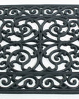 24" X 48" Black Rubber Outdoor Door Mat
