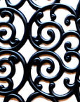 24" X 48" Black Rubber Outdoor Door Mat