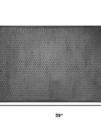 36" X 59" Black Rubber Outdoor Door Mat