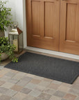 36" X 59" Black Rubber Outdoor Door Mat