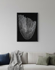 Wild Badlands Black Shadowbox Textual Art Wall Art