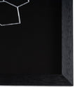 Wild Badlands Black Shadowbox Textual Art Wall Art