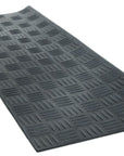 9" X 30" Black Rubber Outdoor Door Mat