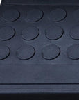 9" X 30" Black Rubber Outdoor Door Mat