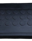 9" X 30" Black Rubber Outdoor Door Mat