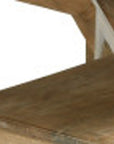 Seven Piece Natural Round Solid Wood Dining Set with Six Chairs