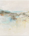 Wild Sea White Floater Frame Wall Art