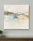 Wild Sea White Floater Frame Wall Art