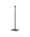 18" Black Metal Tabletop Taper Candlestick