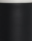 13" Black Metal Tabletop Pillar Candle Holder