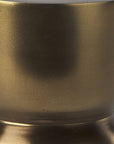 5" Gold Metal Tabletop Taper Candlestick