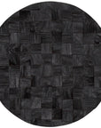 Into the Abyss II 24" X 24" Dark Brown Geometric Wood Circle Hanging Dimensional Sculpture