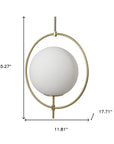 White Single Metal Dimmable Ceiling Light With White Shades