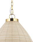 Brown Single Metal Dimmable Ceiling Light With Brown Shades