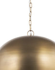 Gold Single Metal Dimmable Ceiling Light With Gold Shades