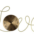 41" Gold Silent Analog Novelty Wall Clock