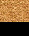 24" X 36" Natural And Black Color Block Hello Outdoor Coir Door Mat