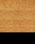 24" X 36" Natural And Black Color Block Hello Outdoor Coir Door Mat
